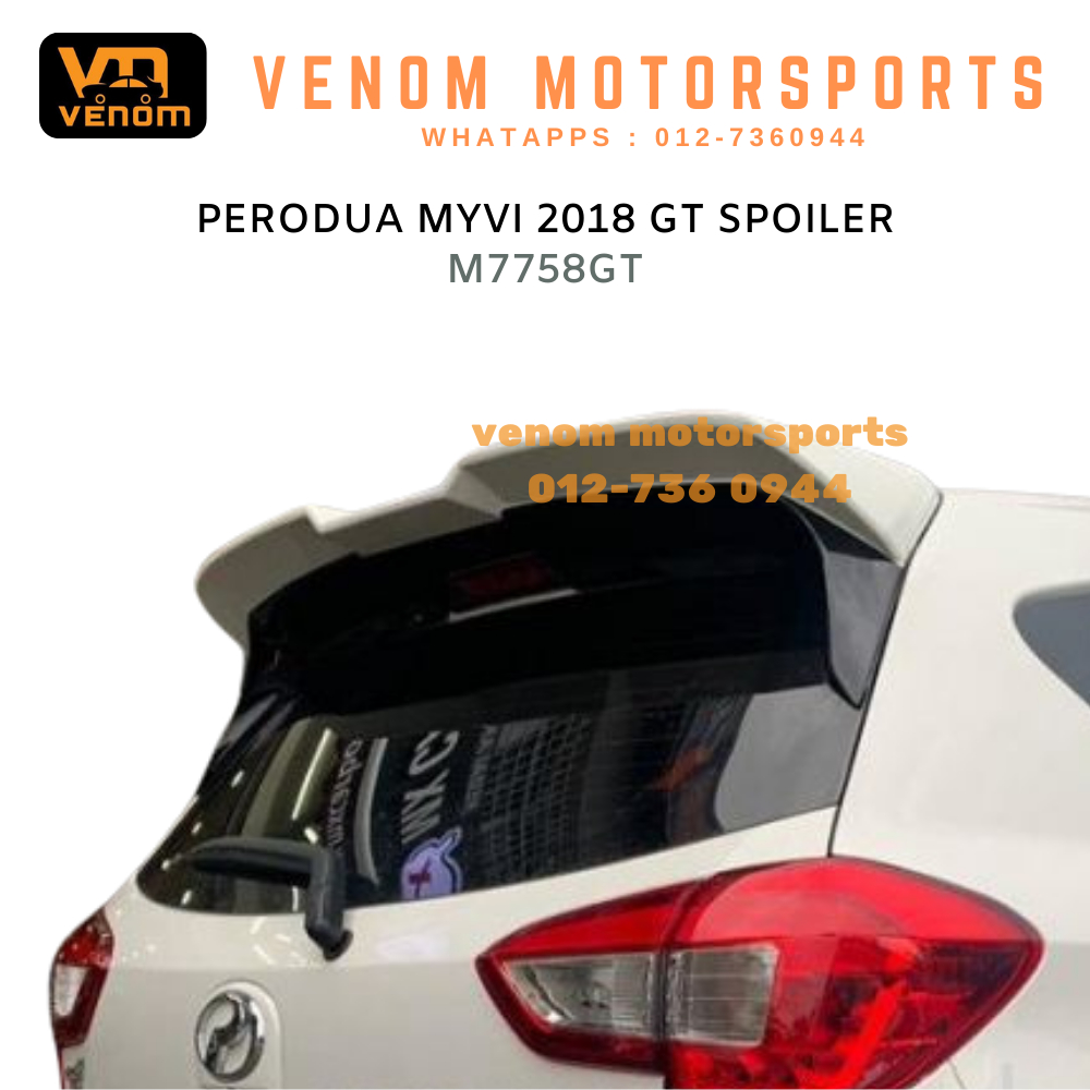 PERODUA MYVI 2018 GT SPOILER M7758GT Shopee Malaysia
