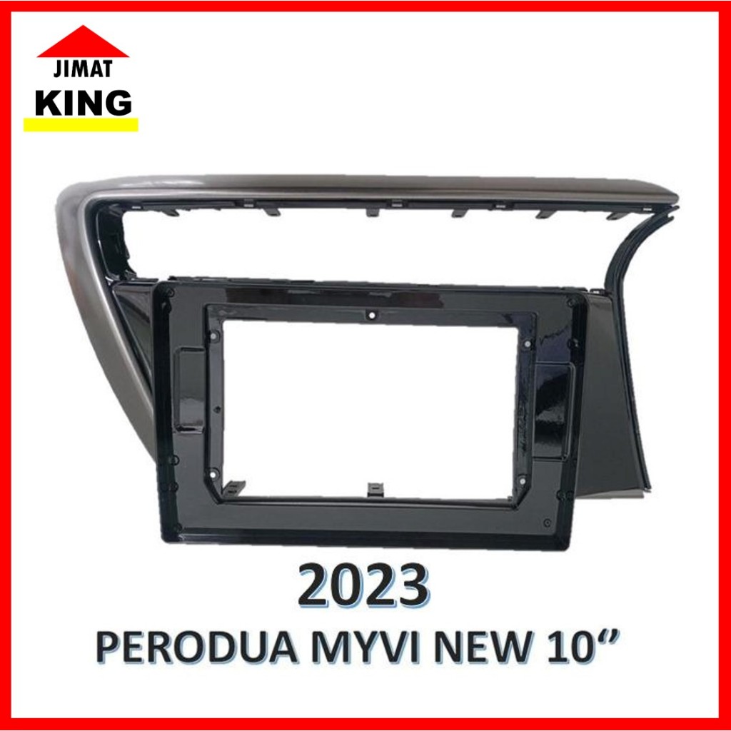 Android Player Casing PERODUA MYVI NEW 10'' 2023 UV BLACK (WIth PNP ...