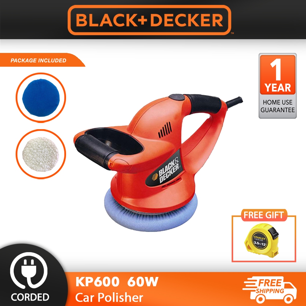 Corded Polishers & Sanders: Black & Decker Polisher KP600