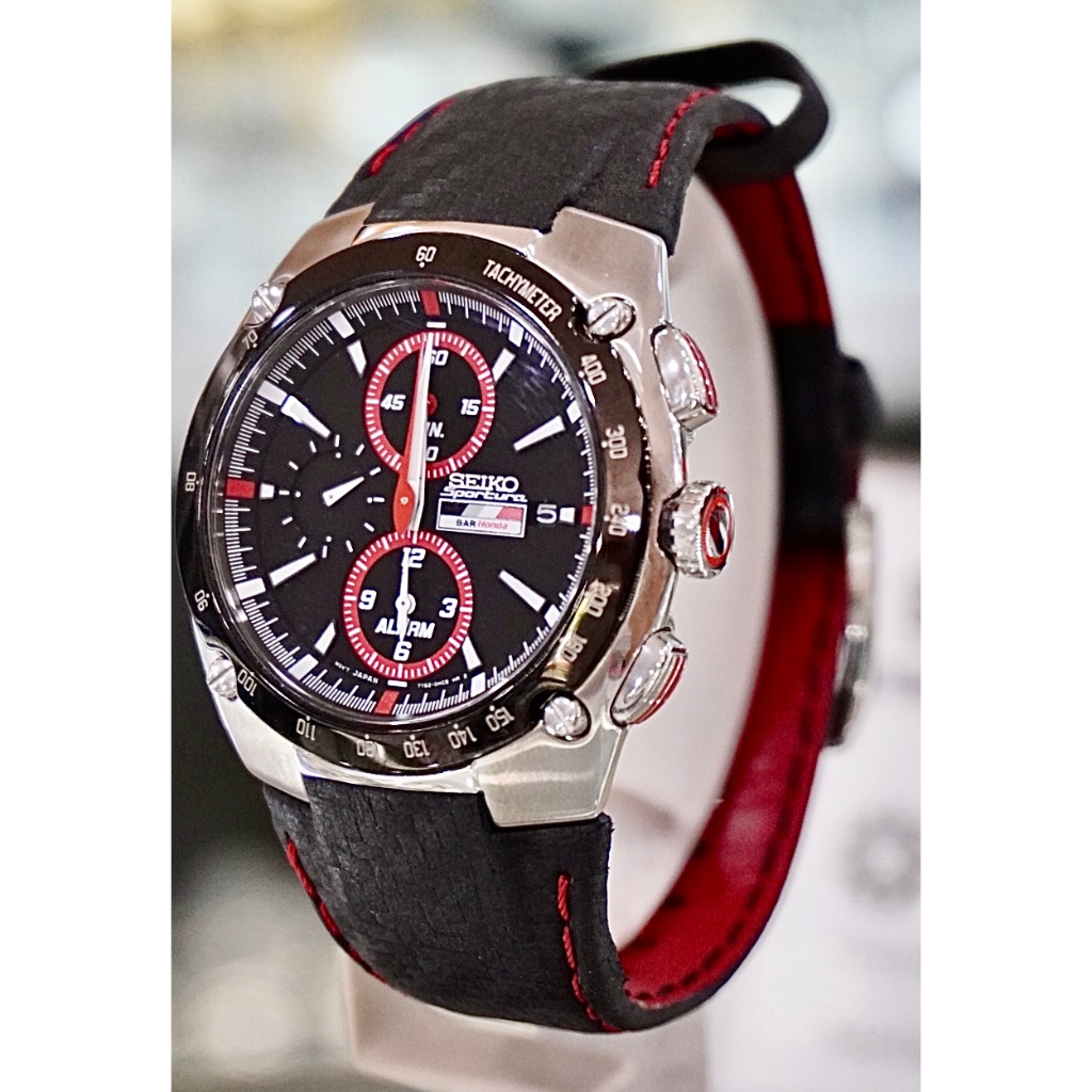 Seiko sportura bar on sale honda limited edition watch