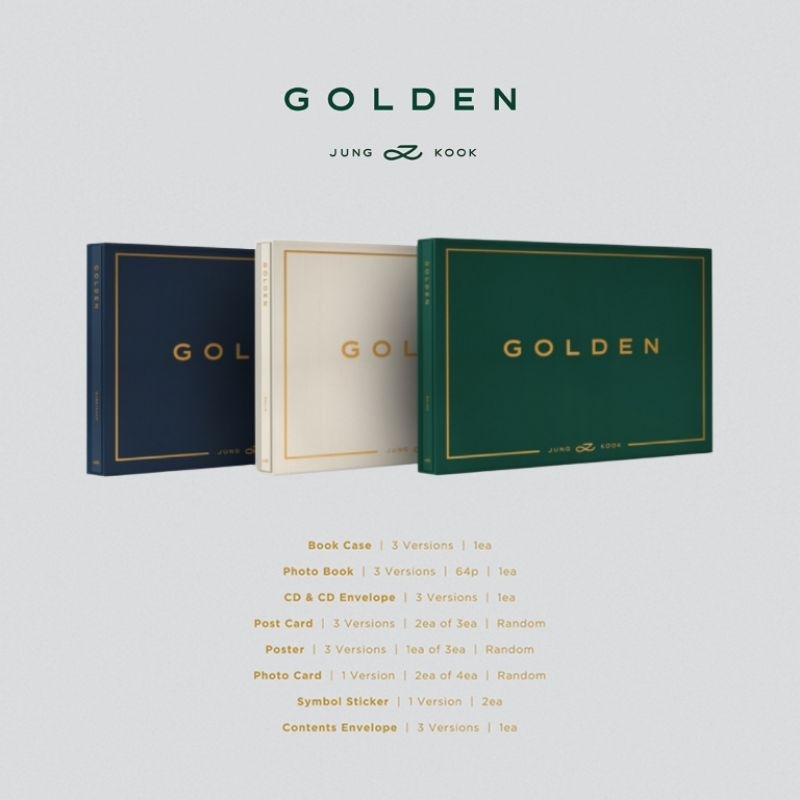 JUNGKOOK GOLDEN ALBUM | Shopee Malaysia