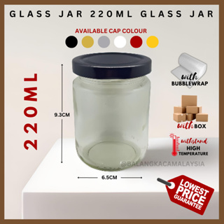 Pcs Box Ml Glass Jar Balang Kaca Doorgift Botol Kaca Cm X