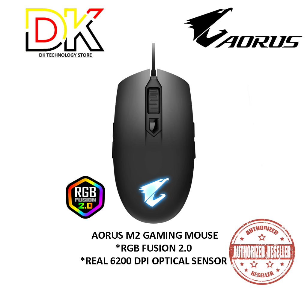 GIGABYTE AORUS M2 RGB Gaming Mouse Shopee Malaysia