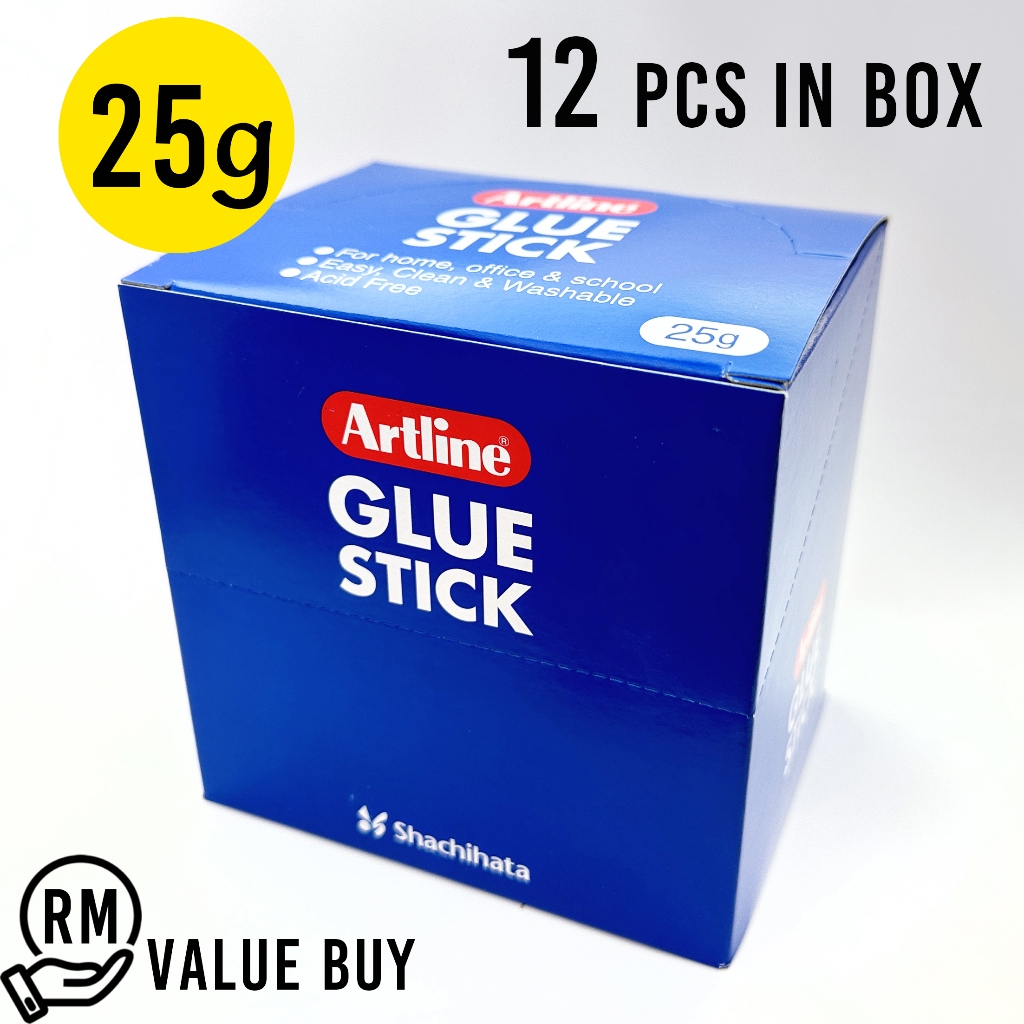 Artline Glue Stick 3 Sizes Box Set (8g/25g/40g) | Shopee Malaysia