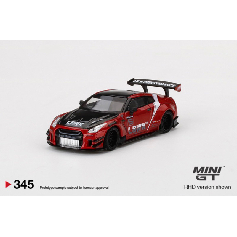 MINI GT LB☆Works Nissan GT-R Candy Red