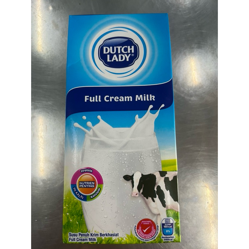 Dutch Lady Full Cream/Chocolate/Strawberry/Fresh Milk 1L Shopee Malaysia