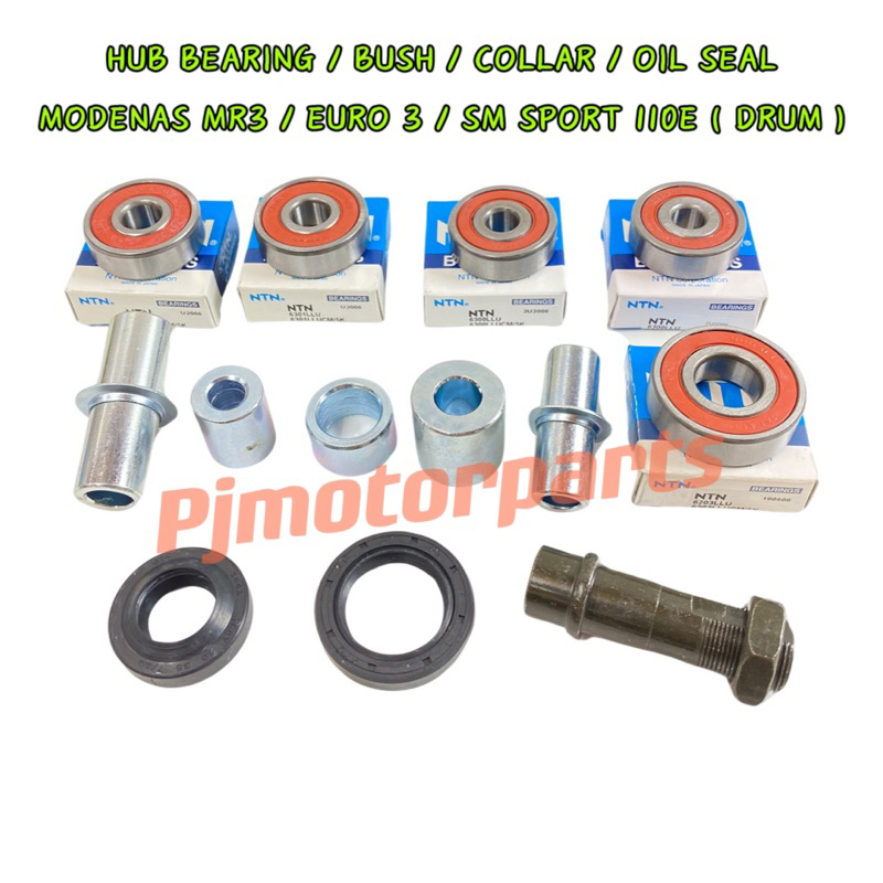 KRISS MR3 / EURO 3 / SM SPORT 110 E ( DRUM ) FRONT & REAR RIM HUB ...