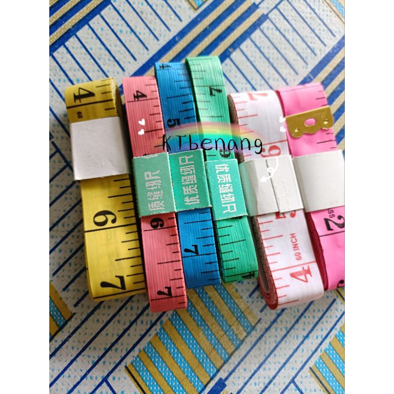 Tailoring Tape Sewing Tape Tali Inci Tali Ukur(2pcs) Random Color