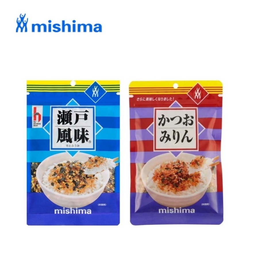 Mishima Bonito and Mirin or Seto Fumi Furikake Bonito Flake & Dried Egg