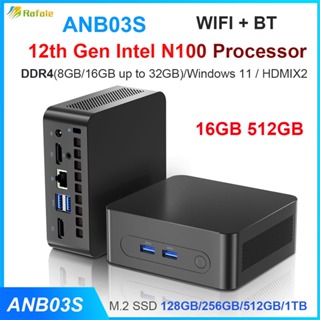 12th Gen Mini PC Intel N100 Quad Core LPDDR5 8/16GB 4800Hz Windows 11  Gaming