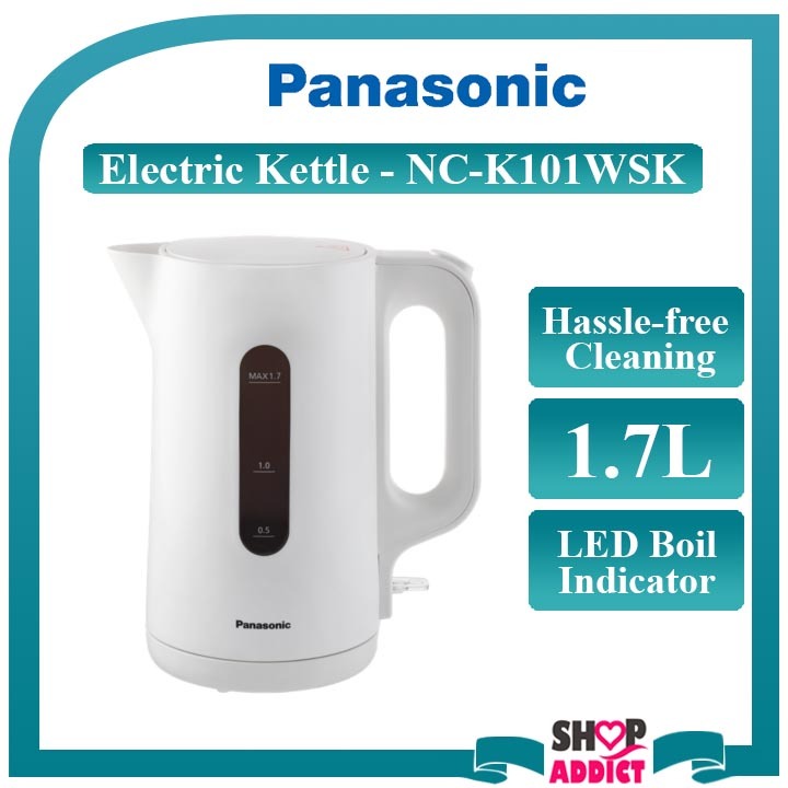 Panasonic sales kettle white