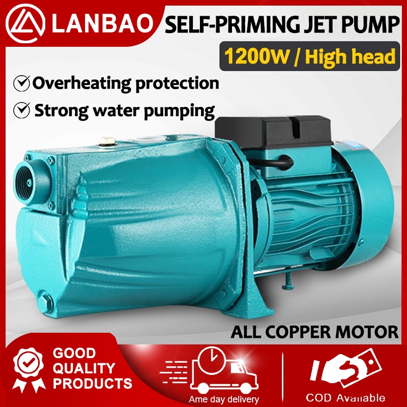 Peripheral Water Pump 1HP 60L/Min Jet Water Pump Pam Air Periferi JET