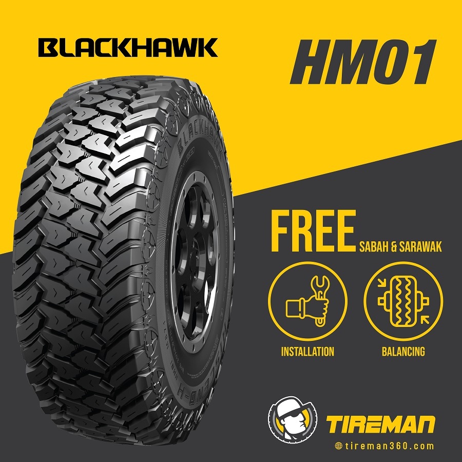 (Year 22) Blackhawk HM01 Tyre 15 16 Inch Tayar Tire (FREE INSTALLATION ...