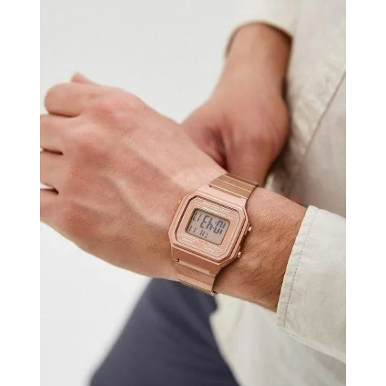 Casio watch hotsell vintage rose gold