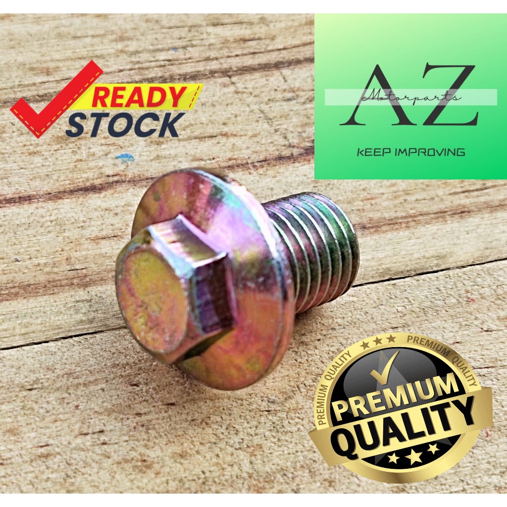 YAMAHA DT125 17F OIL DRAIN NUT ( STD ) Shopee Malaysia