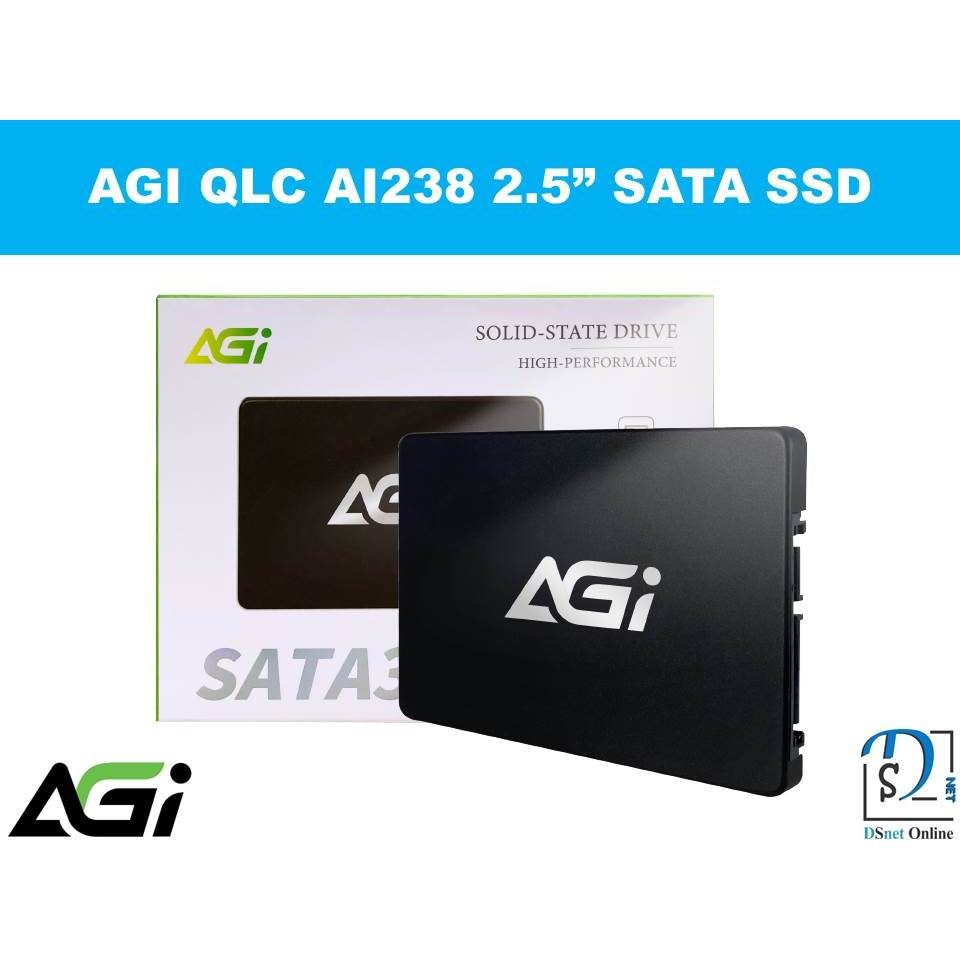 AGI QLC AI238 2.5” SATA SSD | Shopee Malaysia