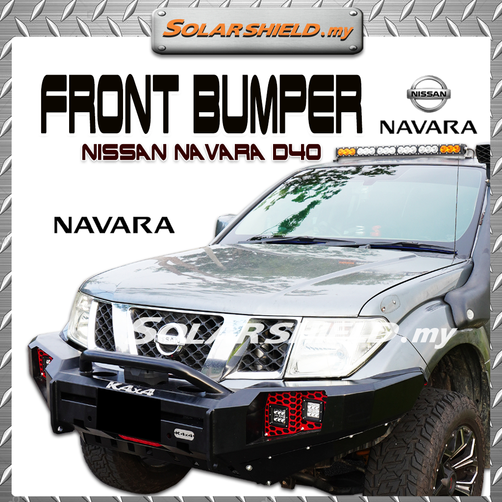Nissan Navara D40 NFront Bull Bar Bumper 4X4 Front Bumper Bumper Depan ...