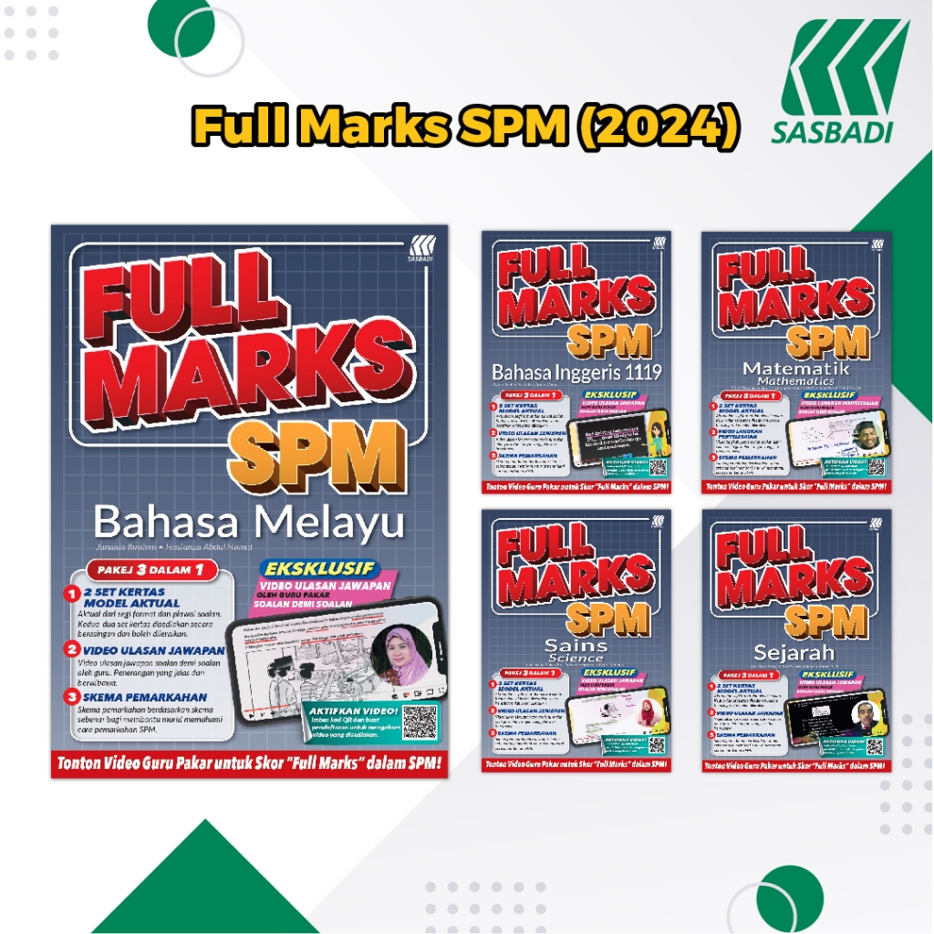 Full Marks SPM (2024) Shopee Malaysia