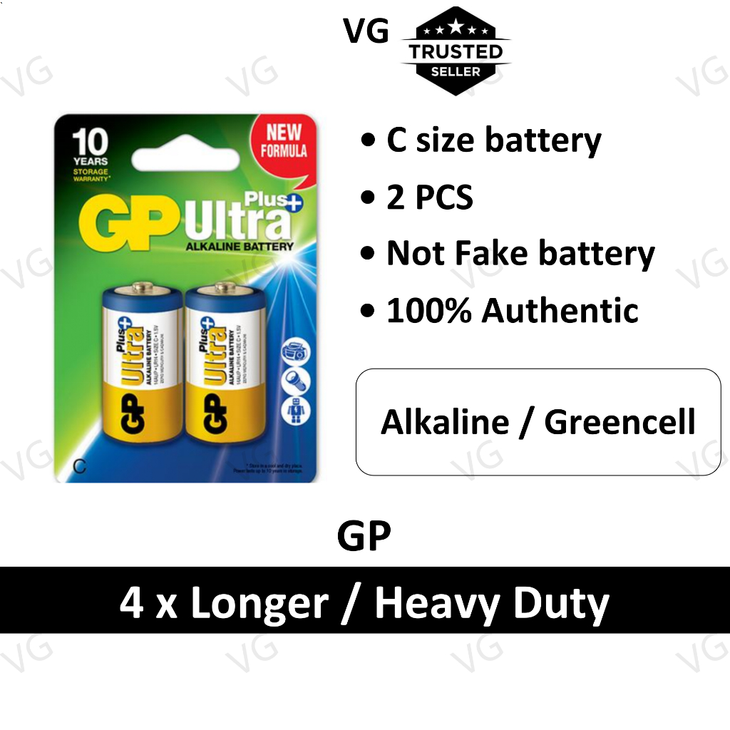[100 ORIGINAL] C Battery C size Battery C Battery C size Shopee Malaysia