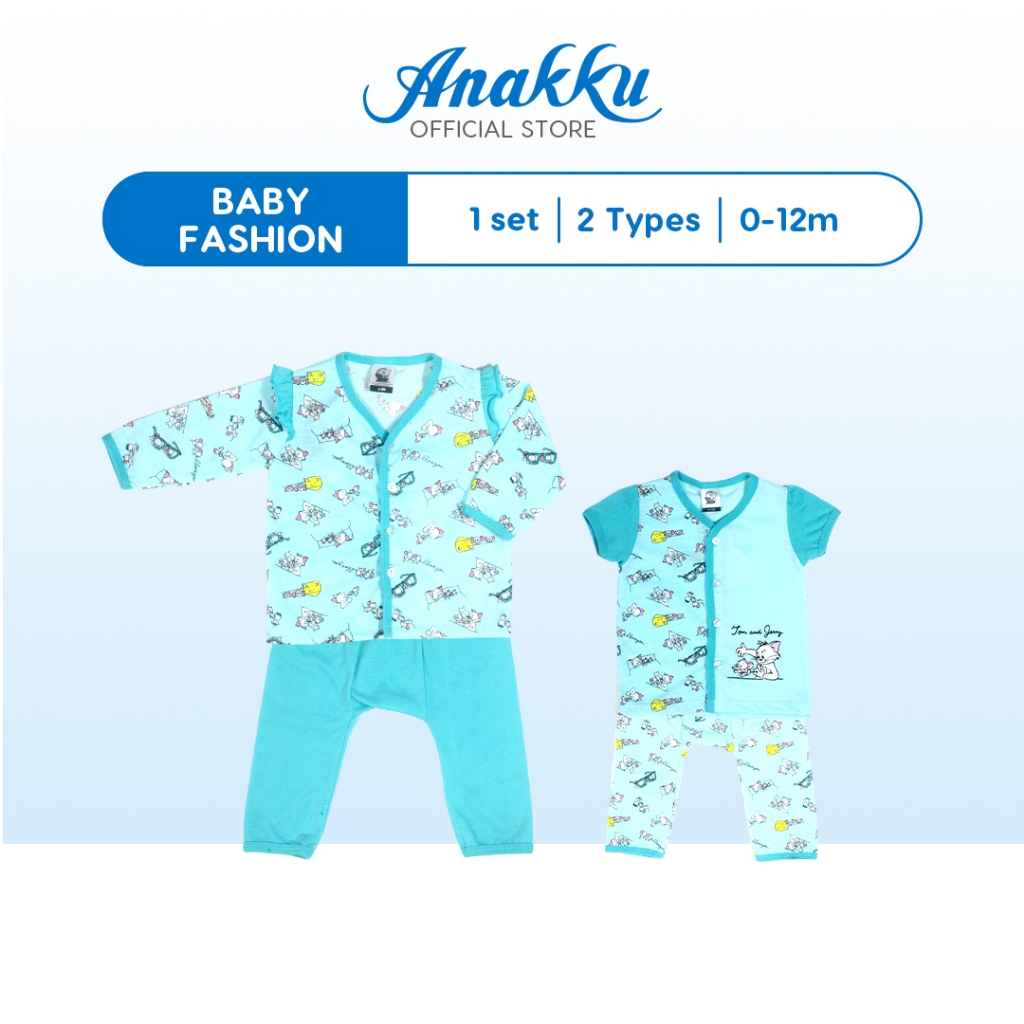 Anakku [0-12M] T&J Baby Girl Newborn Suit Set ETJ394-2 | Shopee Malaysia