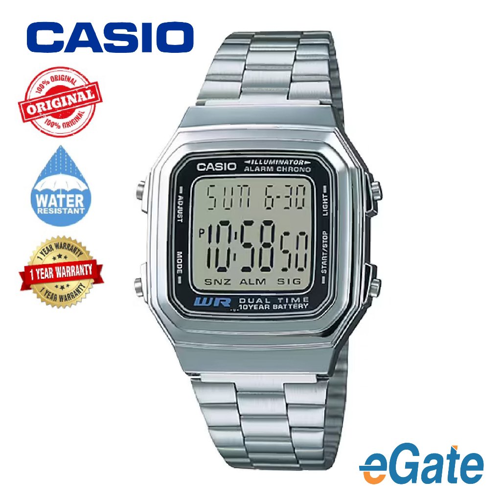 Casio a178wa outlet