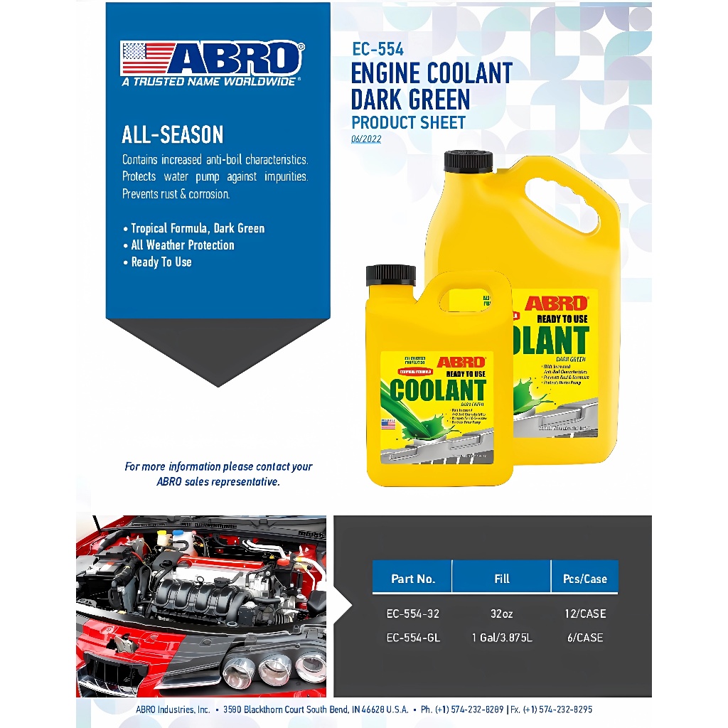 ENGINE COOLANT DARK GREEN (USA 100 AUTHENTIC PRODUCT) Shopee Malaysia