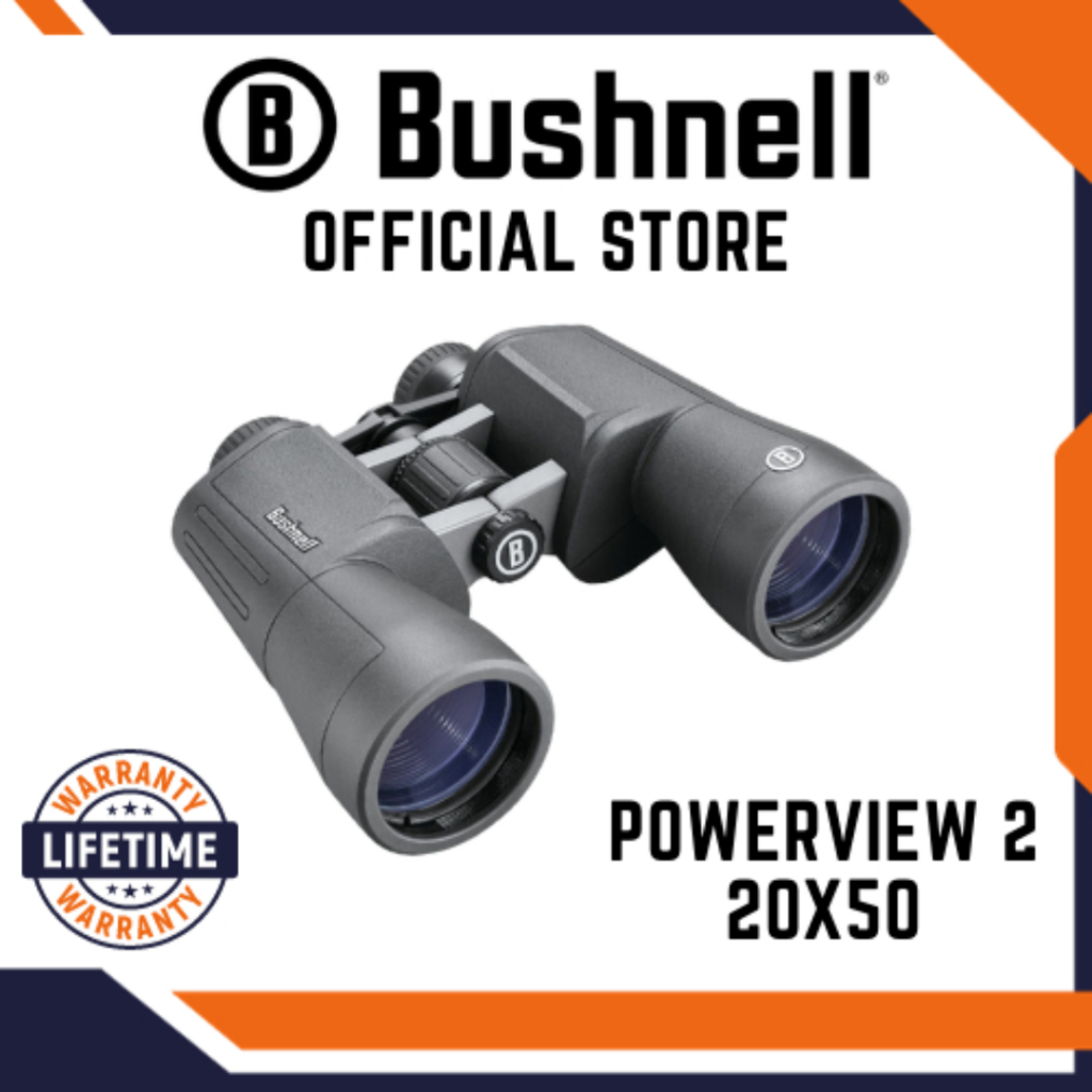 Bushnell Powerview 2 Binoculars (20 x 50mm) PWV2050 Shopee Malaysia