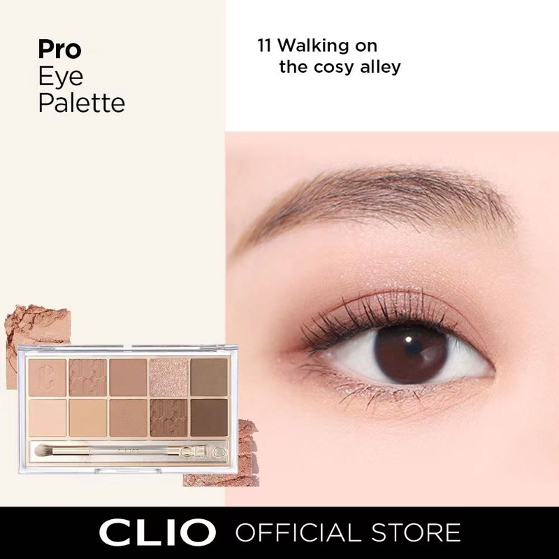 CLIO Pro Eye Palette 10 Colors #11 Walking On The Cosy Alley