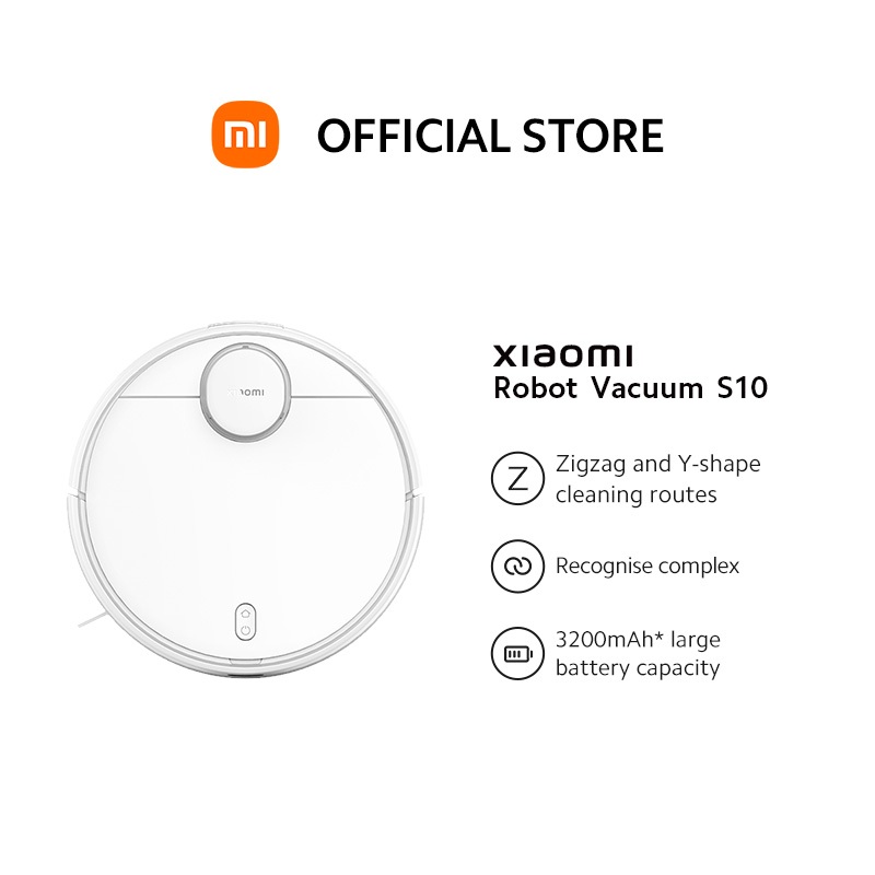 Xiaomi Robot Vacuum S10 LDS Laser navigation/4000pa powerful fan blower