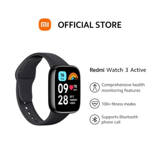 Xiaomi Redmi Smart Watch 3, 1.75 Inch AMOLED Touch Display, 5ATM Water  Resistant, 12 Days Battery Life, GPS, 120 Workout Mode, Heart Rate Monitor