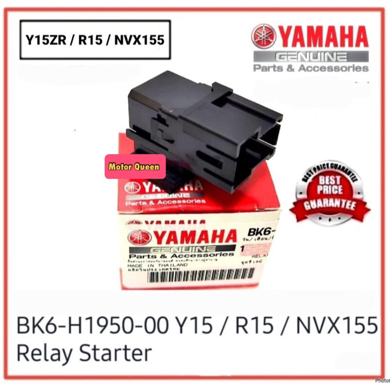 Relay Starter Yamaha Y15ZR / R15 / NVX155 100% HLY Original Yamaha Y15 ...