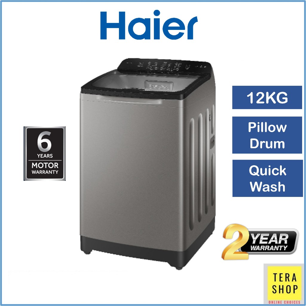 Haier HWM1201678ES5 12KG / HWM1001678ES5 10KG Top Load Washing