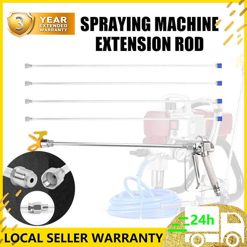 100cm Airless Sprayer Extension Rod Paint Spray Gun Tip Extension Pole