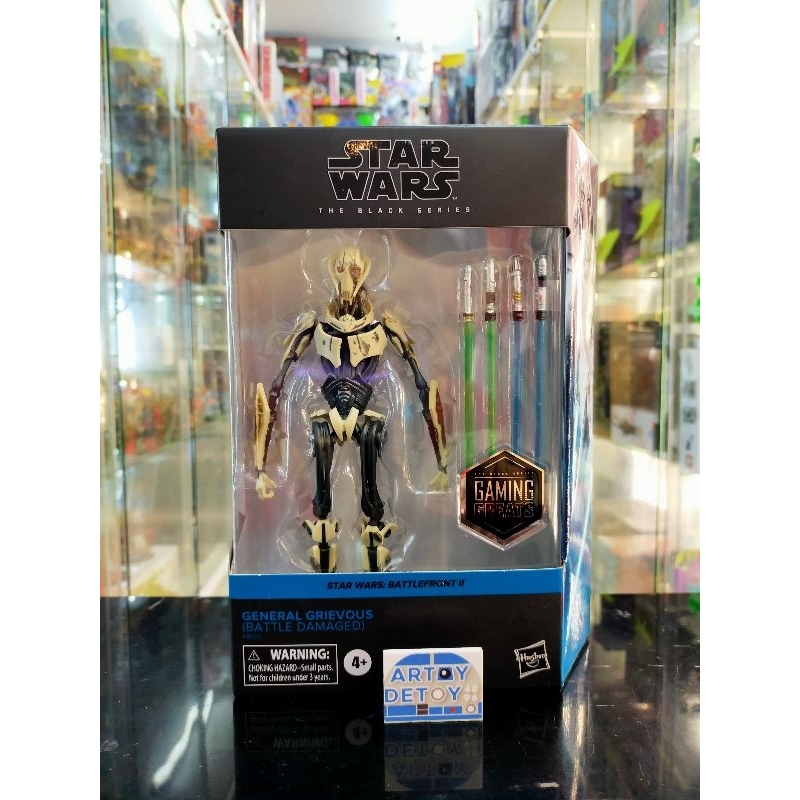 Star Wars The Black Series 6"Inch Gaming Greats General Grievous ...