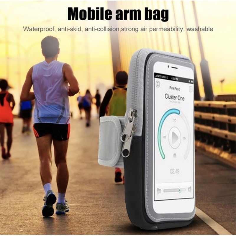UNIVERSAL POUCH SPORT ARMBAND PHONE HOLDER GYM RUNNING JOGGING ARM BAND SPORTS Shopee Malaysia