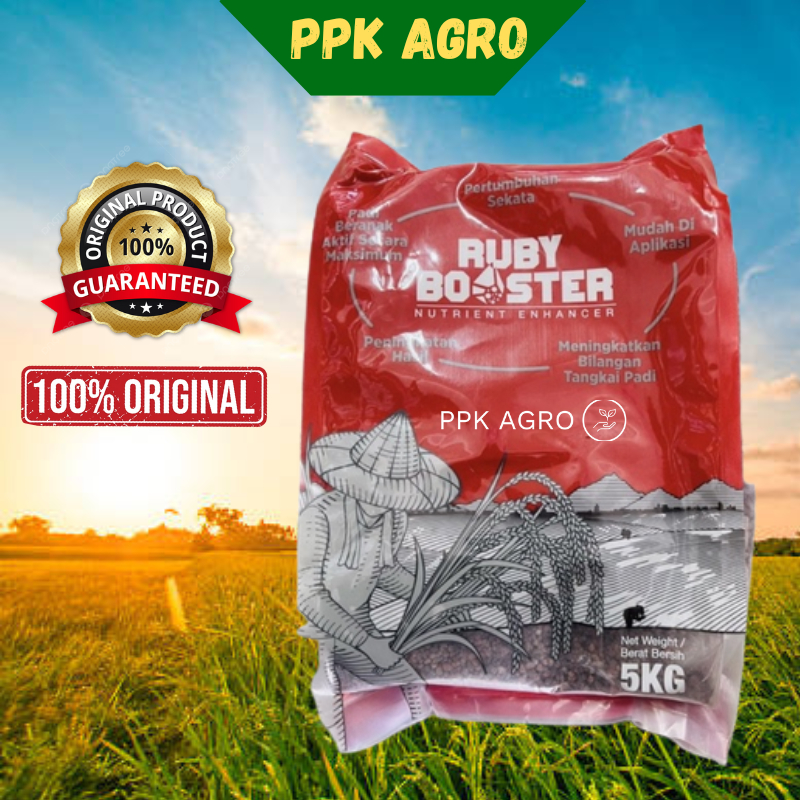 5kg RUBY BOOSTER /Pecah Anak/Banyak Akar/Padi Padat/Meningkat Hasil ...