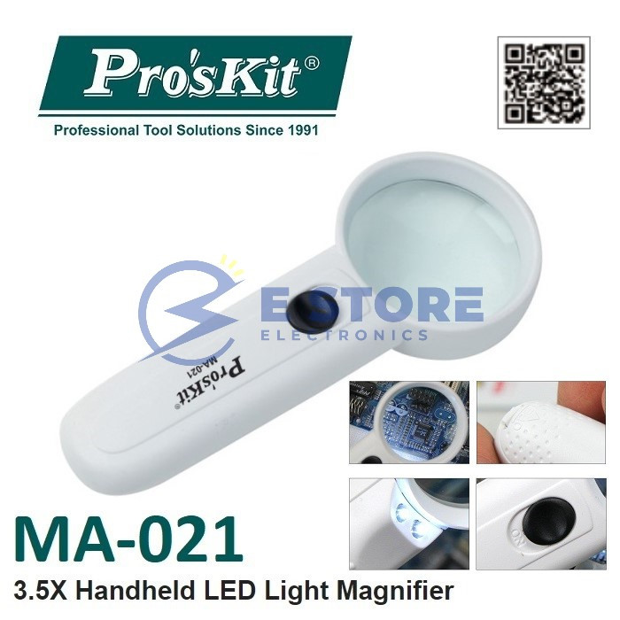 Hand Held LED Magnifier 3.5x