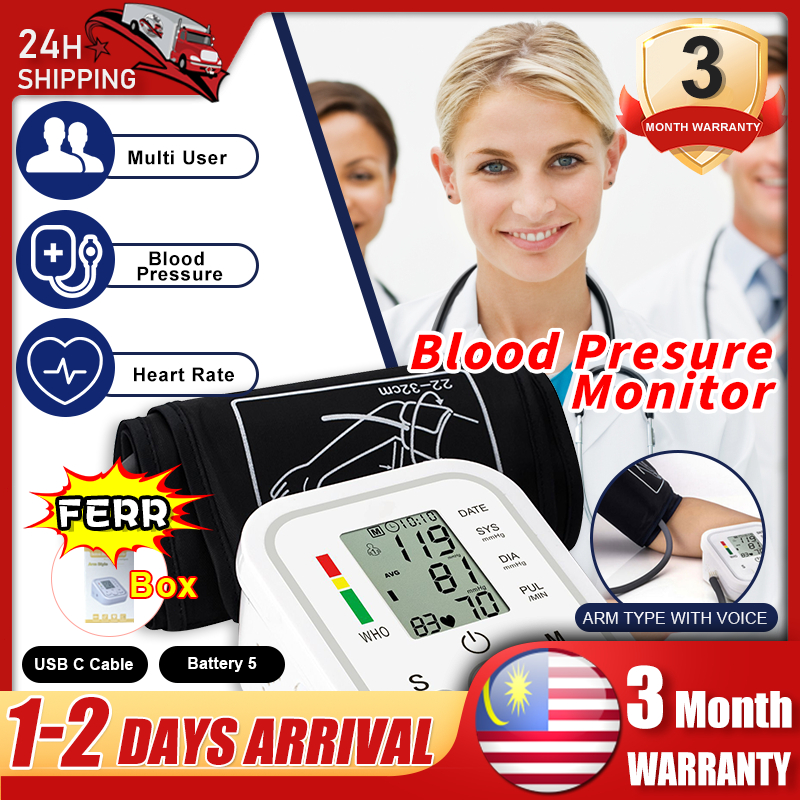 Blood pressure monitor Heart rate detection Accurate measurement