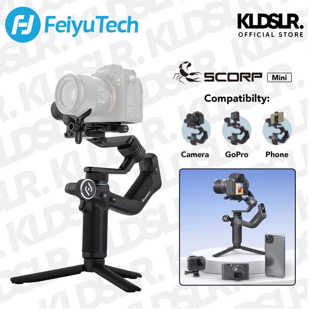 Feiyu Scorpion SCORP Mini 2 3-Axis Smart Handheld Gimbal Stabilizer For ...