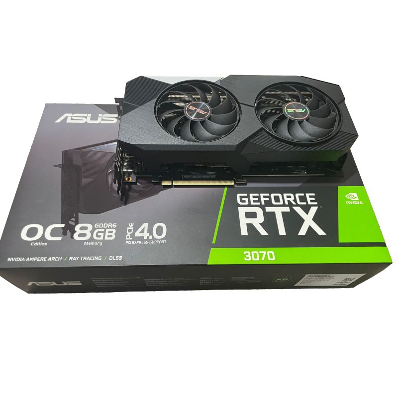 ASUS DUAL-RTX3070-8G GPU グラボ ジャンク 中古 ASUS DUAL-RTX3070
