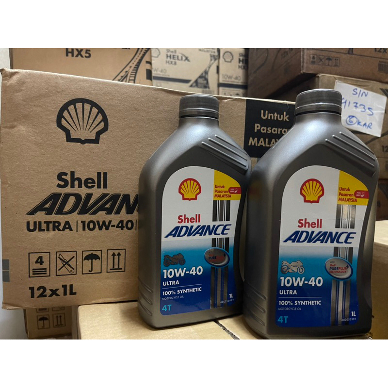 Shell Advance ULTRA 15W-50/10W-40 (100% original Shell) | Shopee Malaysia