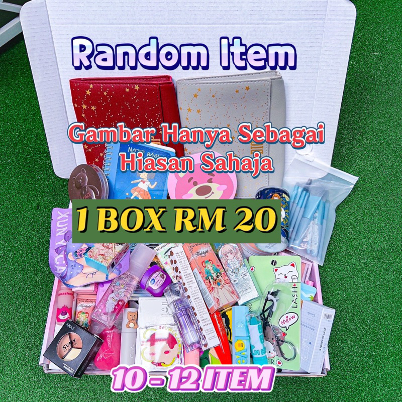 🔥 HOT ITEM 🔥 🎀 SET MAKEUP BOX 🎀 🌺 RANDOM ITEM 🌺 | Shopee Malaysia