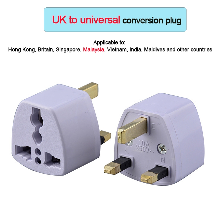 adapter plug travel adapter UK to universal conversion plug universal ...