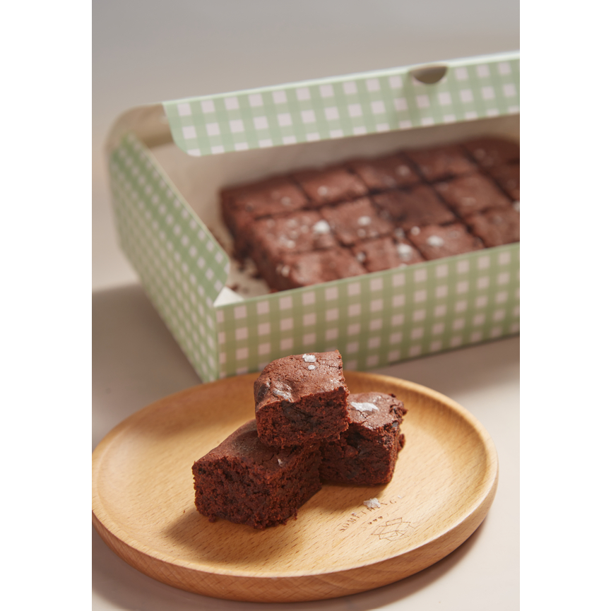 Homemade brownie gift set dark chocolate brownie dessert Shopee Malaysia