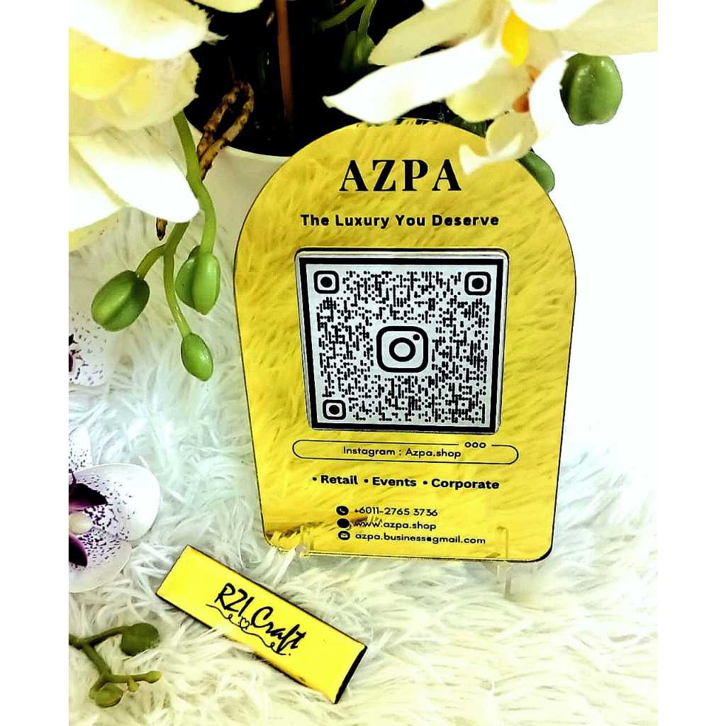 QR code, QR pay, QR plate, plate exclusive dan premium. Shopee Malaysia