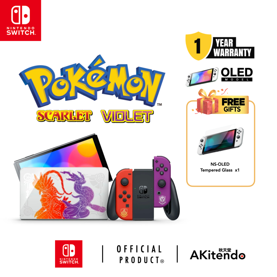 Nintendo Switch OLED Model Pokemon Scarlet Violet Special Edition