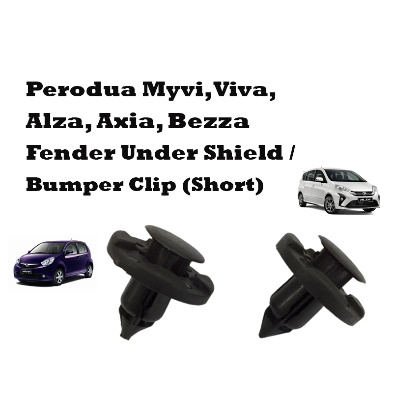 Perodua Myvi, Viva, Lagi Best, Alza, Axia, Bezza Fender Under Shield 