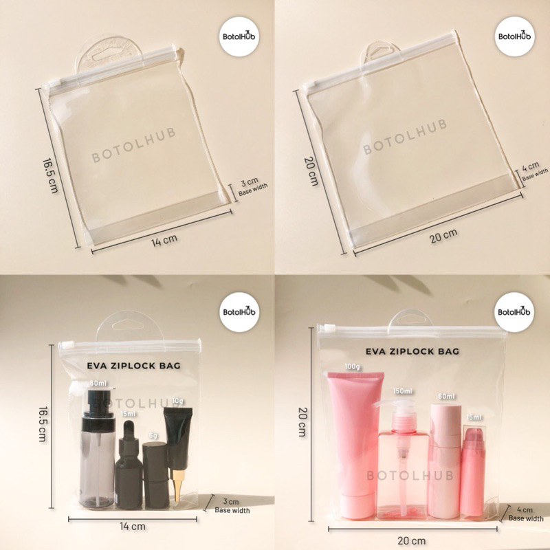 EVA Ziplock Bag / Travel Bag AC012 Shopee Malaysia