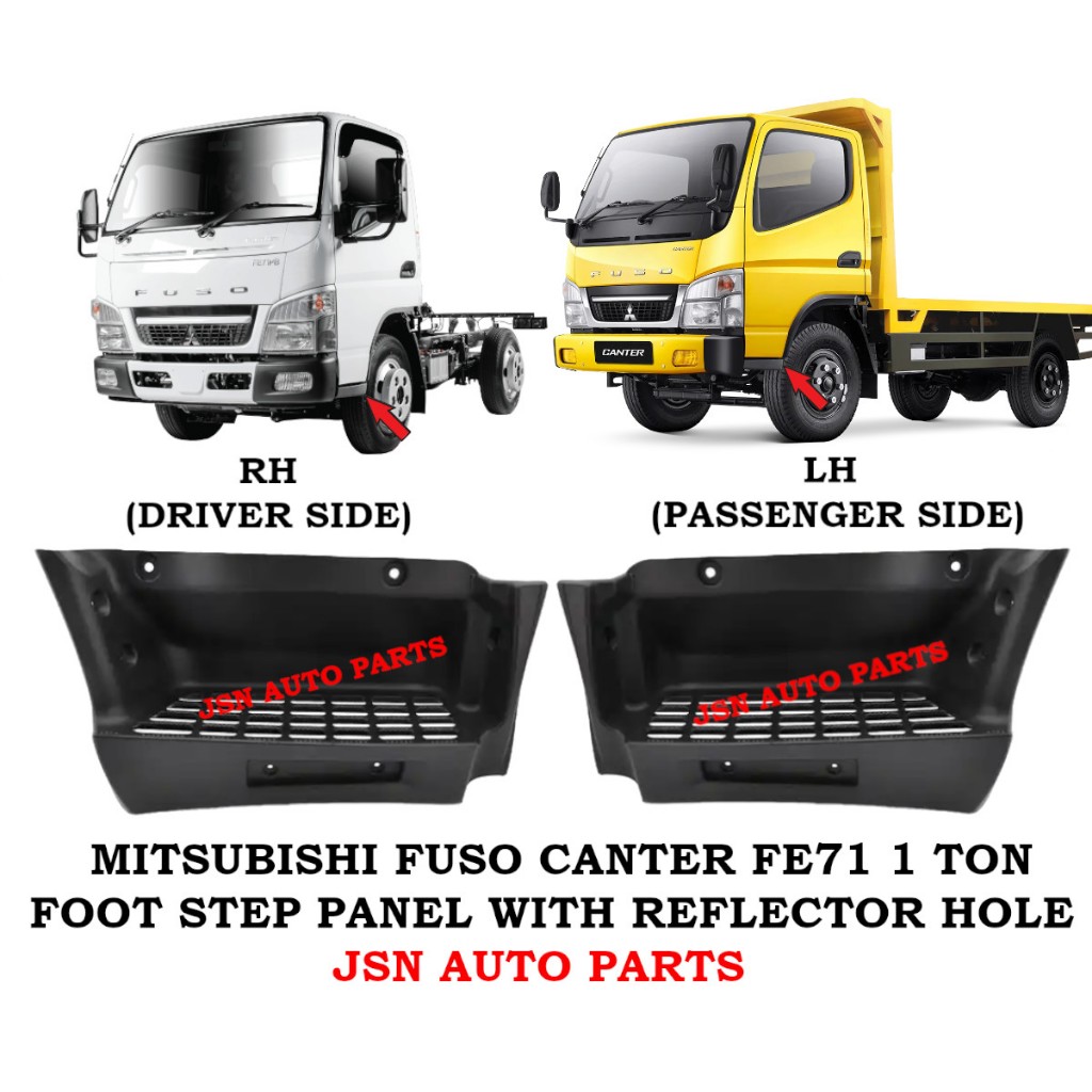 Mitsubishi Fuso Canter FE71 FE83 Foot Step Cover Side Step Plastic 1 ...