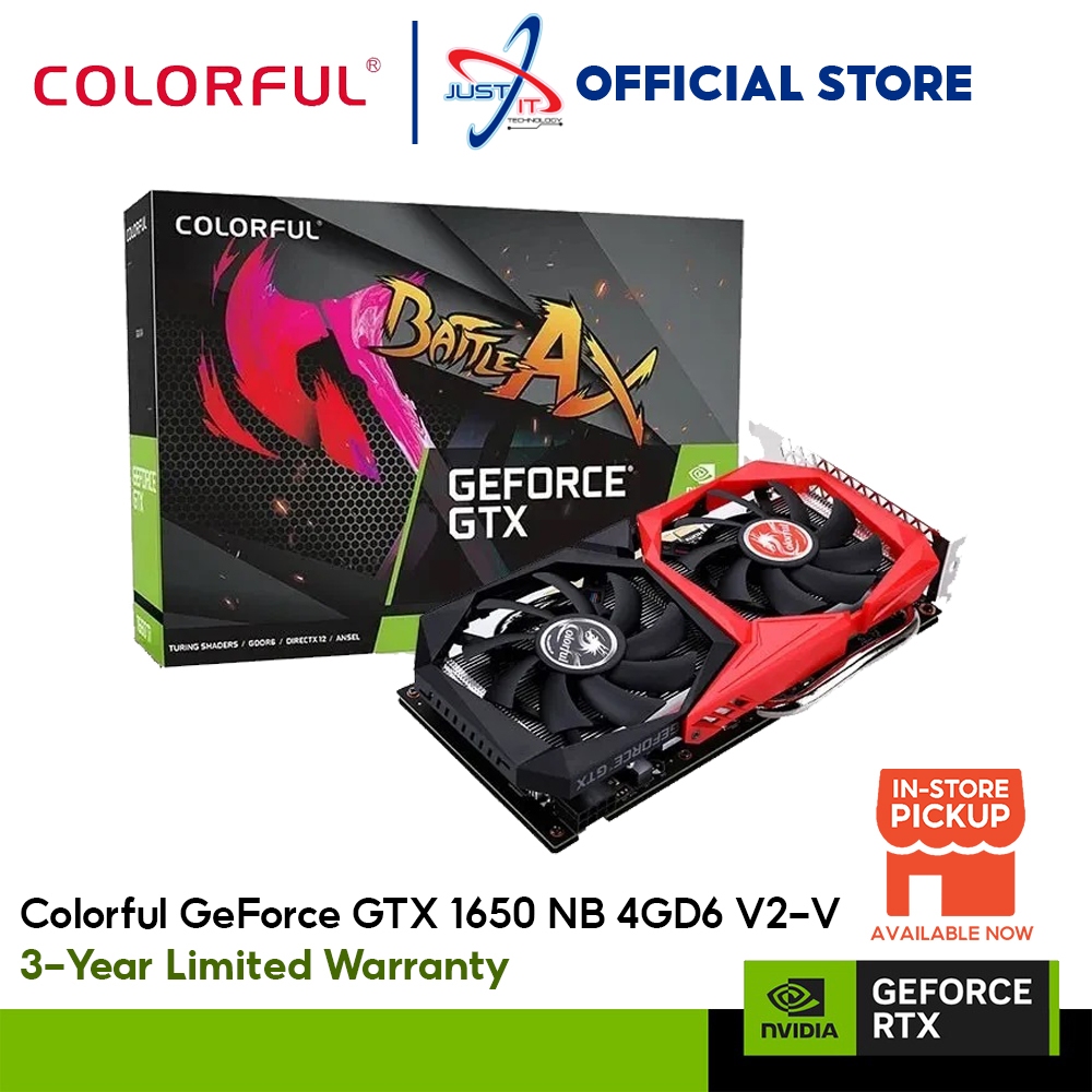 Geforce gtx 1650 online super colorful